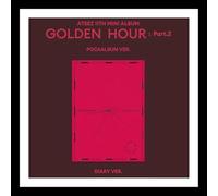 ATEEZ - ATEEZ GOLDEN HOUR : PART.2 11th Mini Album (POCA ALBUM DIARY Ver + Gift Card) K-POP SEALED