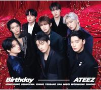Ateez Birthday (First Edition A) CD+Photobook+Card New Ateez Birthday
