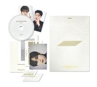 ATEEZ - [GOLDEN HOUR : Part.1] (DIARY Ver.) Invitation + Photo Frame + Postcard Set + Envelope + Photobook + Postcard + Photocard + Sticker + Bookmark + Disc + 2 Pin Badges + 4 Extra Photocards