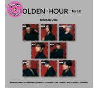 ATEEZ - GOLDEN HOUR : Part.2 (Member Digipak) [hello82 Europe Pop-up Exclusive] - Jongho ver. (Digipak Pop-up Exclusive)