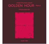 ATEEZ - Golden Hour : Part.2 (POCA ALBUM Ver.) [11th Mini Album] - Diary Ver. (POCA ver.)