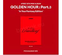 ATEEZ - GOLDEN HOUR : Part.3 'In Your Fantasy Edition' (POCAALBUM ver.) - Red ver. (‘In Your Fantasy Edition’)