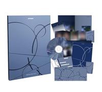ATEEZ - GOLDEN HOUR : Part.4 13th Mini Album (A Ver.) Photobook + DISC + Sticker + Folded Poster + Photocards + 2 Pin Badges + 4 Extra Photocards Official K-POP Sealed Album