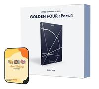 ATEEZ GOLDEN HOUR: Part.4 Album [Diary ver.]+Pre Order Benefits+BolsVos Exclusive Idol-Inspired Digital Merches
