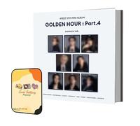 ATEEZ GOLDEN HOUR: Part.4 Album [Random ver. (DIGIPACK ver.)]+Pre Order Benefits+BolsVos Exclusive Idol-Inspired Digital Merches