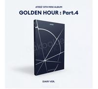 ATEEZ - Golden Hour : Part.4 + Limited Photocards* [13th Mini Album] - Part.4), With Jump Up Photocard