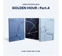 ATEEZ - Golden Hour : Part.4 + Limited Photocards* [13th Mini Album] - Part.4), With Soundwave Photocard