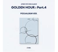 ATEEZ - Golden Hour : Part.4 (POCAALBUM Ver.) + Limited MAKESTAR Photocard* [13th Mini Album] - Part.4), With MAKESTAR Photocard