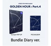 ATEEZ - GOLDEN HOUR : Part.4 POP-UP Exclusive - Limited Bundle - Part.4)