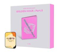 ATEEZ GOLDEN HOUR:PART 5 Album [A ver. (Photobook ver.)]+Pre Order Benefits+BolsVos Exclusive Idol-Inspired Digital Merches