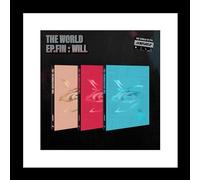 ATEEZ The World EP.FIN: Will 2º álbum CD + libro de fotos + pegatina + tarjeta fotográfica + seguimiento sellado (set estándar (A+D+Z))