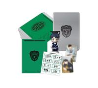 ATEEZ - [ZERO : FEVER EPILOGUE] (FIGURE/DIARY VER.) Tin Case + Figure & Mini Object Figure(QR Type) + Photo Card + Mini Photo Book + Name Sticker + 2 Pin Badges + 4 Extra Photocards