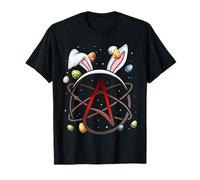 Ateísmo Ateo Remolino Atómico Huevos de Conejo de Pascua Orejas de Conejo Camiseta