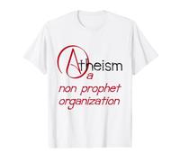 Ateísmo Una organización no profeta Organizaciones sin Fines de lucro Camiseta gráfica económica
