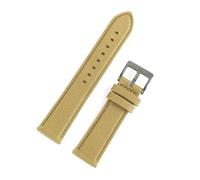 Ateldooly Correa de nailon para reloj, 18mm, 20mm, 22mm, correa de reloj de lona de liberación rápida para mujer y hombre, accesorios de pulsera, Caqui-negro, 20mm