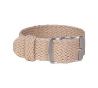 Ateldooly Pulsera tejida de tela, pulsera de repuesto para reloj, correa de nailon de 14mm, 16mm, 18mm, 20mm y 22mm, Caqui, 20mm