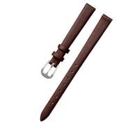 Ateldooly Reloj Pulsera Correa de Reloj de Cuero para Mujer Correa de muñeca 6mm 7mm 8mm 10mm 12mm Correa pequeña, Marrón Sk, 17mm