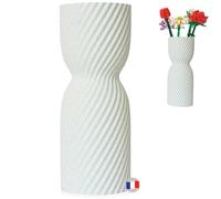 Atelier CréaPons - Jarrón para flor de Lego, florero decorativo para Lego Fleurs, Made in France, jarrones para ramo de flores de Lego, ideal para kit de flores para construir