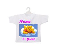ATELIER DEL RICAMO Mini camiseta niño a bordo Winnie The Pooh - Verde