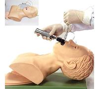 Atemwegsmanagement Trainer, simulador de Entrenamiento de maniquí de intubación Nasal Oral, maniquí Modelo de Estudio de enseñanza de Cabeza de intubación