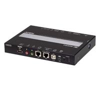 ATEN 1-PORT 4K HDMI KVM OVER IP SWITCH WITH LOCAL OR REMOTE ACCESS, VIRTUAL MEDIA, POWER/LAN REDUNDANCY, AUDIO, REMOTE PC REBOOT