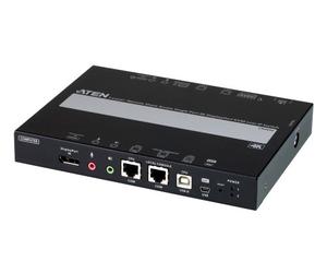 Aten 1 switch KVM a través de IP DisplayPort 4K de un solo puerto para acceso a recurso compartido local/remoto