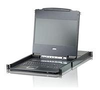 ATEN 17.3 Widescreen DVI Full HD LCD Console 8 puertos, W125344026 (consola LCD Full HD 8 puertos Layout teclado italiano)
