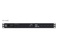 ATEN 18-OUTLET 1U PDU WITH CURRENT & VOLTAGE LCD DISPLAY, OVERCURRENT AND SURGE PROTECTION (10A) (16X C13) (PE1118SG-AT-G)