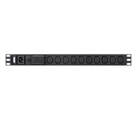 ATEN 18 Salidas 1U Extended Depth Basic PDU with Surge, W126262124 (PDU básica con protección Surge (10 A) (18 x C13) 1U Basic PDU con protección contra Surge, Basic, 1U,)