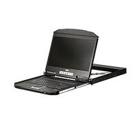 Aten 1U Short Depth USB HDMI Single Rail Full, CL3700NW-CH (Rail Full Swiss/German Keyboard)