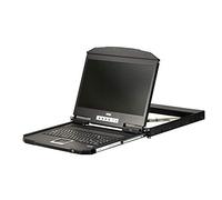 Aten 1U SHORT DEPTH USB SINGLE RAIL FULL Rack cabinet - Accesorio de rack (Rack cabinet)
