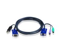 Aten 2L5503UP cable para video, teclado y raton (kvm) 3 m Negro ( 2L-5503UP )