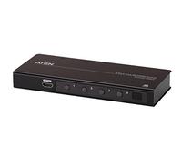 ATEN 4-Port True 4K HDMI Switch (VS481C-AT-G) ATEN VS481C, HDMI, Negro, Metal, 60 HZ, 3 M, 18 GBIT/S