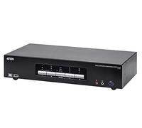 Aten CS1964 – 4 puertos USB 3.0 DisplayPort – Negro