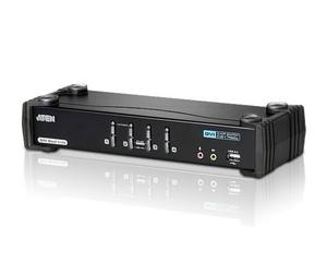 ATEN 4-Port USB DVI Dual Link/Audio KVMP Switch