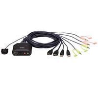 ATEN Adap KVM Switch 2P USB 4K HDMI CS22H