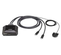 ATEN Conmutador Adap Switch US3312 2P USB-C 4K DP