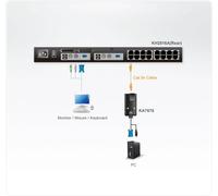 Aten adaptador kvm vga usb