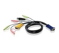 ATEN Cable KVM 2L-5303U (VGA, USB, Audio, 3 m)