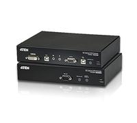 ATEN CE680 Interruptor KVM Montaje en Rack Negro - Periférico de Entrada (USB, USB, DVI-D, DVI, Negro, 1U)