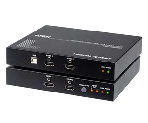 Aten CE824-AT-G USB HDMI Doble View HDBaseT2.0 KVM Extend