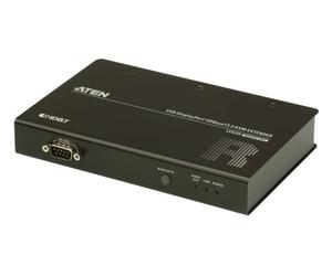 ATEN CE920R-ATA-G Extensor KVM Remoto USB DisplayPort HDBaseT 2.0 - Transmisión 4K Hasta 100m con Soporte para Periféricos USB