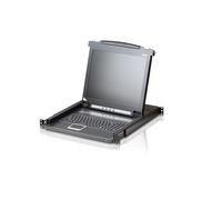 Aten CL1000M-ATA-ITG PS/2 VGA 17" LCD Consola con teclado italiano