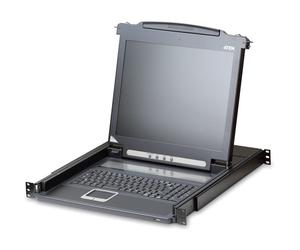 Aten CL1000M-ATA-SG PS/2 VGA 17" LCD Consola con teclado español