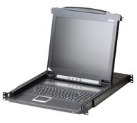 Aten Cl1000m KvM-Konsole, 43cm Lcd, Vga, Ps/2, Tastaturlayout D (cl1000m)