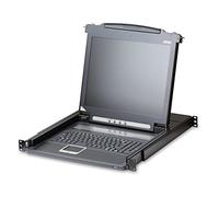 Aten - Cl1000m - periférico de Entrada (Negro, LCD, 50/60 hz, 1u, 0-40 °c, -20-60 °c)