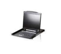 ATEN CL1000N Consola KVM PS/2 USB Francés 19" 48.3 cm Negro