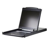 Aten cl1308 N D Conmutador KVM (48 cm, TFT, VGA, USB PS/2, 8 Puertos, disposición de Teclado)