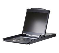 Aten CL1308N-ATA-SG 8-Port PS/2-USB VGA 19" LCD Conmutador KVM con teclado español