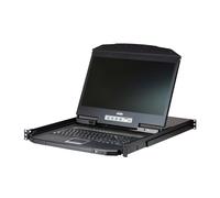 Aten cl3108 consola de rack 47 cm (18.5') 1366 x 768 pixeles metal, pl